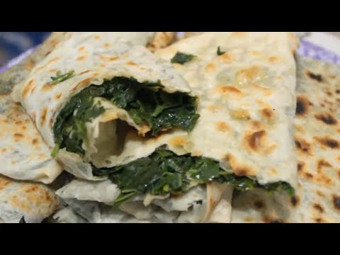 Видео: Потрясающее КУТАБЫ- Азербайджанская Кухня👌Göy Qutabı/Gözleme /Azerbaijani flatbread with greenery