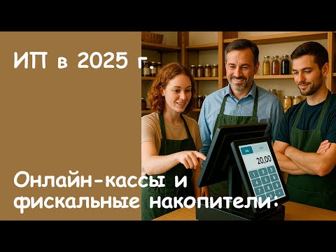 Видео: Онлайн-кассы и фискальные накопители: что нужно знать ИП в 2025 году