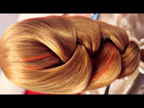 Видео: Широкая ложная коса | Авторские причёски | Лена Роговая | Hairstyles by REM | Copyright ©