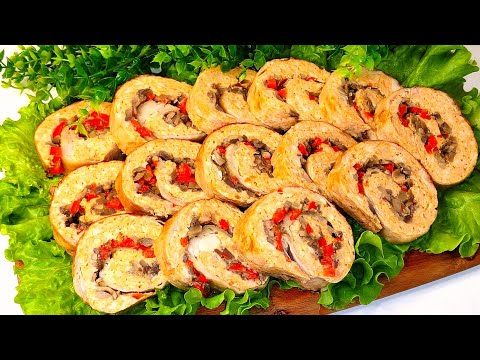 Видео: Закуска на любой Праздник! БЫСТРО И ВКУСНО! ВСЕ БУДУТ в ВОСТОРГЕ!