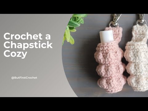 Видео: Вязаный крючком чехол для помады