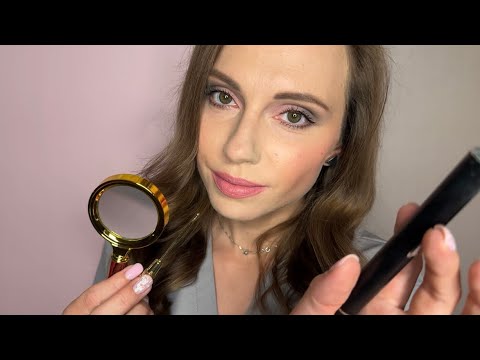 Видео: АСМР Детальный Осмотр Кожи Лица • Близкий и Липкий Шепот • ASMR Doctor