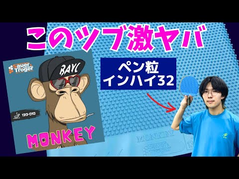 Видео: Блокируйте игроков: дайте волю насадке с длинными шипами «MONKEY»![Настольный теннис]