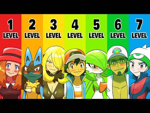 Видео: 7 уровней кораблей покемонов