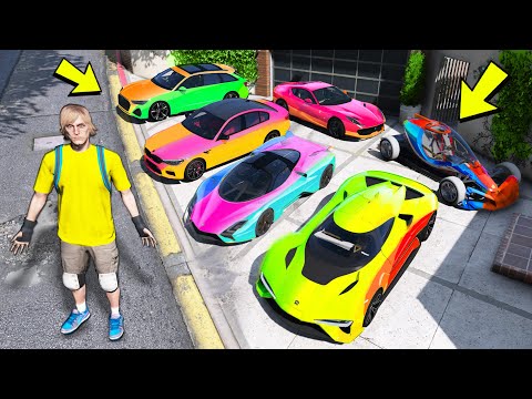 Видео: УГНАЛ КУЧУ ВОЛШЕБНЫХ ЧИТ ТАЧЕК ЗА 180 СЕКУНД! БИТВА ВОРОВ В ГТА 5!