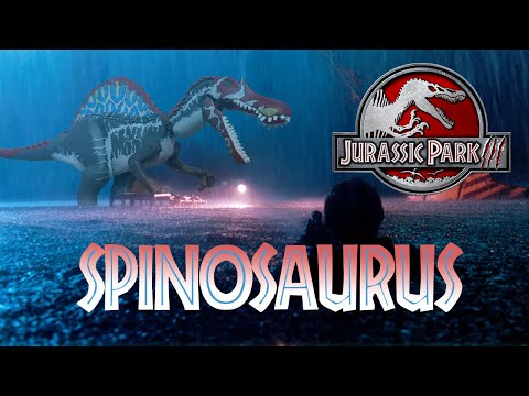 Видео: СПИНОЗАВР ЛЕГО КАСТОМ ПАРК ЮРСКОГО ПЕРИОДА 3 | Jurassic Park 3