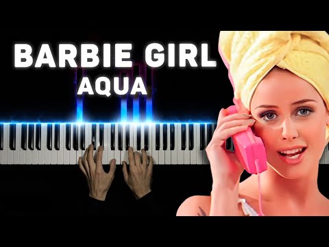 Видео: Aqua - Barbie Girl | На пианино