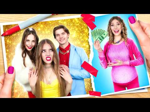 Видео: Бедная Беременная в Семье Миллионеров! Меня Приютила Богатая Семья