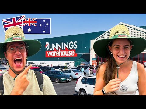Видео: Британцы впервые в Bunnings в Австралии | Культурный шок!