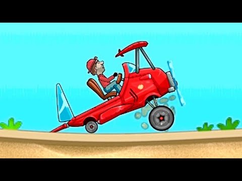 Видео: Непонятный Самолет Hill Climb Racing #4 Air Car на Машины Ыхыха