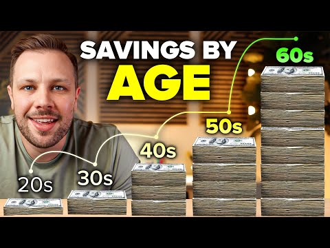 Видео: Сколько вам следовало бы накопить на вашем Roth IRA (ПО ВОЗРАСТУ!)