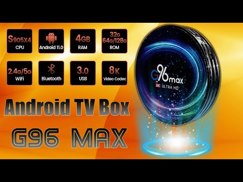 Видео: Новинка TV Box G96 Max Amlogic S905X4 Android 11 Обзор