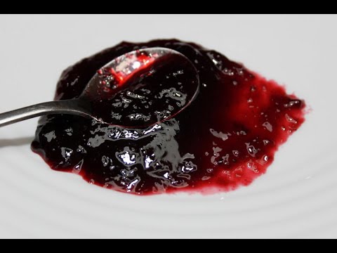 Видео: Джем из ежевики без термообработки. Blackberry jam without heat treatment. მაყვლის ჯემი.