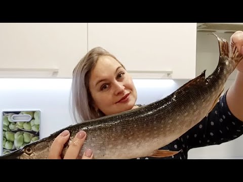 Видео: Два СПОСОБА ПОЧИСТИТЬ ЩУКУ от чешуи. Как СНЯТЬ КОЖУ с ЩУКИ чулком? Рецепт ВКУСНОЙ ФАРШИРОВАННОЙ ЩУКИ
