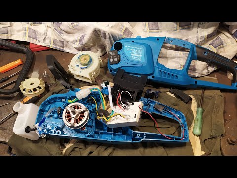 Видео: Пила цепна Акумуляторна безщіткова Kraissmann 4051 AKS-BL разбор обзор