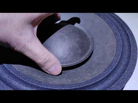 Видео: Электроника 25ас-033 на нч динамике развалилась катушка