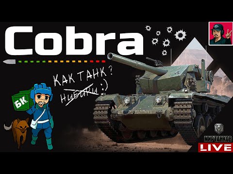 Видео: 🔥 Cobra - ВКЛАДЫВАЙ ЖЕТОНЫ В УДОВОЛЬСТВИЕ 😂 Мир Танков