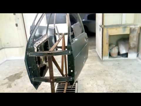 Видео: стойка для покраски 4 дверей авто часть 2дополнение