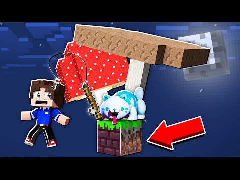 Видео: МАЙНКРАФТ НО С КОНФЕТНЫЙ КОТ НА ОДНОМ БЛОКЕ В МАЙНКРАФТ 100% ТРОЛЛИНГ МУЛЬТИК ВЫЖИВАНИЕ