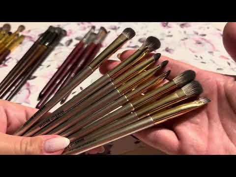 Видео: Мои кисти для глаз | Расхламление Часть 1