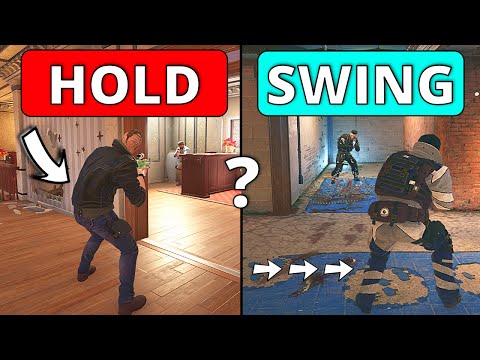 Видео: Когда нужно РАЗМАХИВАТЬСЯ и УДЕРЖИВАТЬ УГЛЫ в Rainbow Six Siege