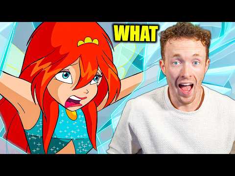 Видео: Взрослый мужчина смотрит «Клуб Винкс», и это безумие!