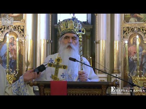 Видео: Митрополит бачки др Иринеј, Беседа на празник Успења Пресвете Богородице, Нови Сад, 28. август 2025.