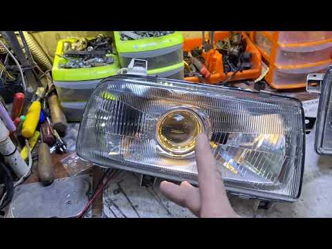 Видео: Фары Volkswagen VENTO bi led