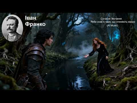 Видео: Сучасне звучання | «Якби знав я чари, що спиняють хмари» -- Іван Франко (АІ music) - Музика Слів