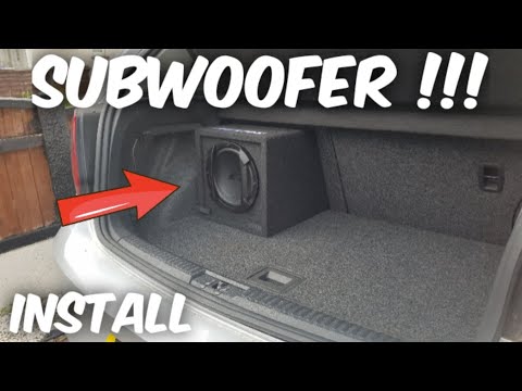 Видео: Как установить автомобильный сабвуфер