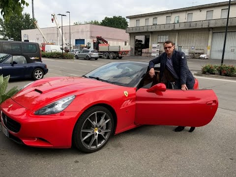 Видео: Ferrari California (Феррари Калифорния) тест драйв: Италия Маранелло 2017