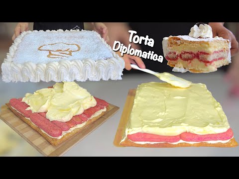 Видео: ЛЕГКИЙ ДИПЛОМАТИЧЕСКИЙ ТОРТ быстрый рецепт с Савоярди