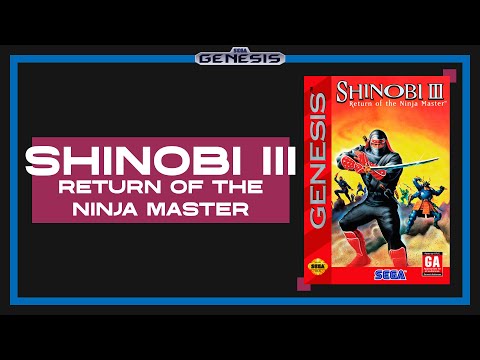 Видео: Проходим Shinobi III: Return of the Ninja Master (Sega Genesis)