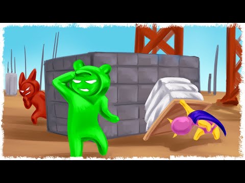 Видео: РАЗВЕЛ ДРУЗЕЙ НА КРУТУЮ ПОБЕДУ!!! УГАР В GANG BEASTS!!!