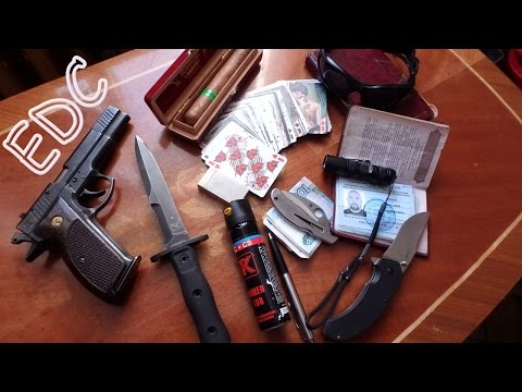 Видео: EDC от канала xxxKPblCAxxx (Александр Герцен) - предметы повседневного ношения.