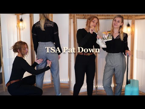 Видео: Самая добрая проверка сумок и проверка TSA, НО мы ЧТО-ТО НАШЛИ [реальный ASMR] | Полный досмотр