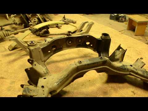 Видео: Nissan Largo,ремонт задней подвески Часть№1
