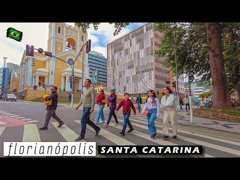 Видео: Флорианополис: прекрасный город на юге Бразилии 🇧🇷 Санта-Катарина 【 4K UHD 】