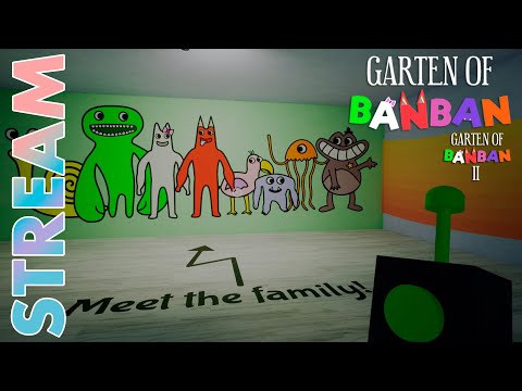Видео: НАЧАЛО ДЕТСКОГО САДА ► GARTEN OF BANBAN 1 ► GARTEN OF BANBAN 2 ► STREAM ► ПРОХОЖДЕНИЕ 1 ► #gone_play