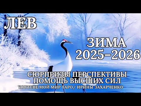Видео: ♌ ЛЕВ ❄️ЗИМА/WINTER ❄️2025-2026. Таро прогноз для Львов/Tarot Forecast for Leo.