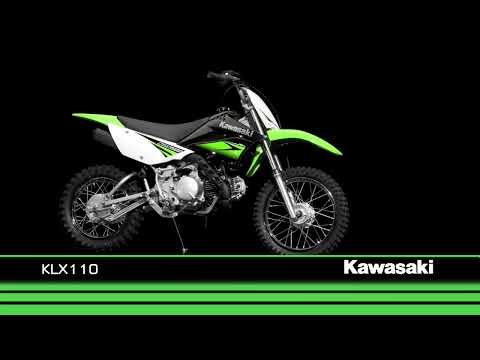 Видео: Kawasaki KLX110 модель 2010 года