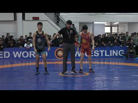 Видео: ГРЕКО-РИМСКАЯ БОРЬБА. Чемпионат Кыргызстана среди кадетов 2024 года. День 1 Мат А