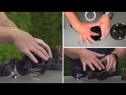 Видео: Как заменить диафрагму на клапане Hunter