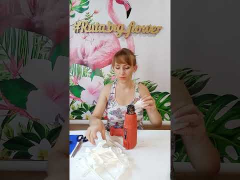 Видео: Мастер класс светильник цветочное кольцо DIY rose from isolon rose from Fom