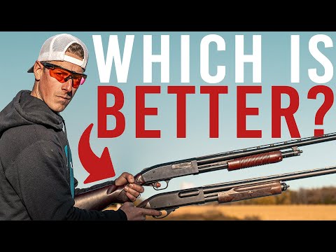 Видео: Mossberg 500 против Remington 870 | ЛЕГЕНДАРНОЕ противостояние дробовиков