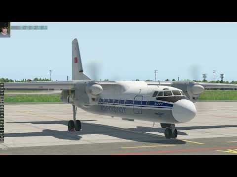 Видео: Ан-24 РВ ver. VK 1.4.0 Запуск и останов двигателей.