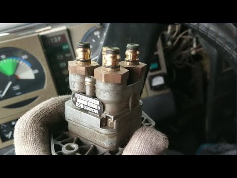 Видео: Забрал МАН c СТО! Замена ручника и ускорительного крана MAN F90!