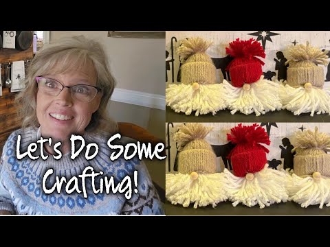 Видео: Давайте займёмся рождественскими поделками ~ Санта-гномы ~ Вечер творчества для девочек