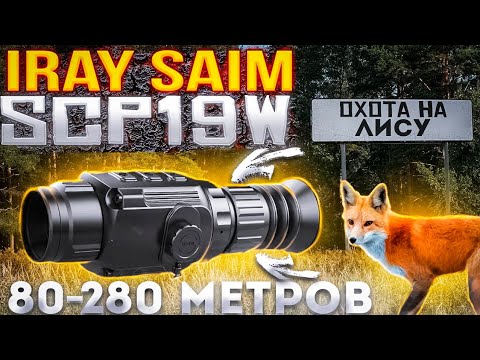 Видео: Охота на лису с ЛУЧШИМ бюджетным тепловизором iRay Saim scp19w.