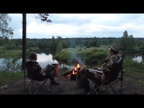 Видео: Ламповый отдых и рыбалочка на реке Оредеж